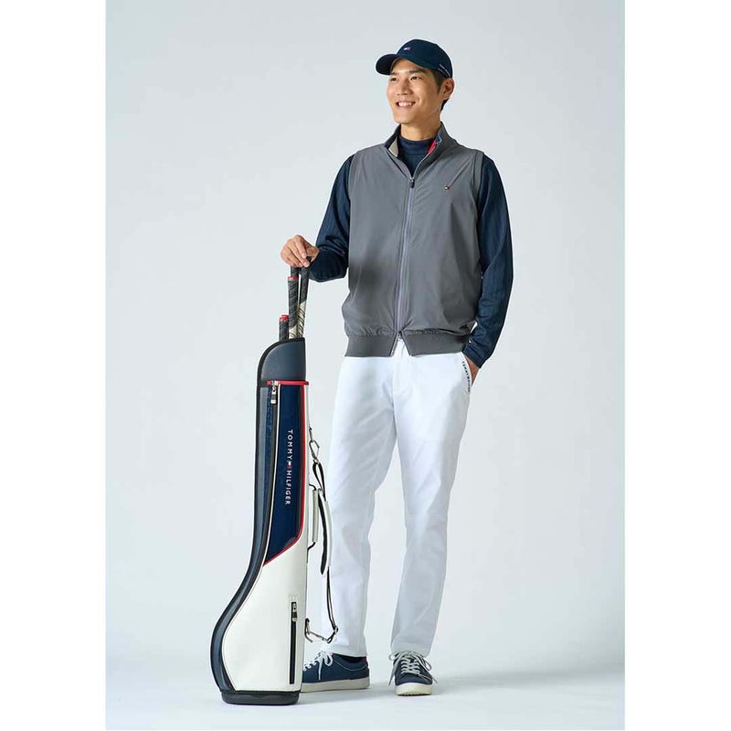 [トミー ヒルフィガー ゴルフ]　TOMMY HILFIGER GOLF　メンズ 撥水 ニットベスト　THMA659　詳細