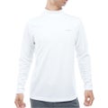 [トミー ヒルフィガー ゴルフ]　TOMMY HILFIGER GOLF　メンズ 針抜きジャガード フラッグモックシャツ　THMA661　ホワイト　詳細1