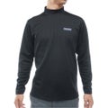 [トミー ヒルフィガー ゴルフ]　TOMMY HILFIGER GOLF　メンズ 針抜きジャガード フラッグモックシャツ　THMA661　ホワイト　詳細4