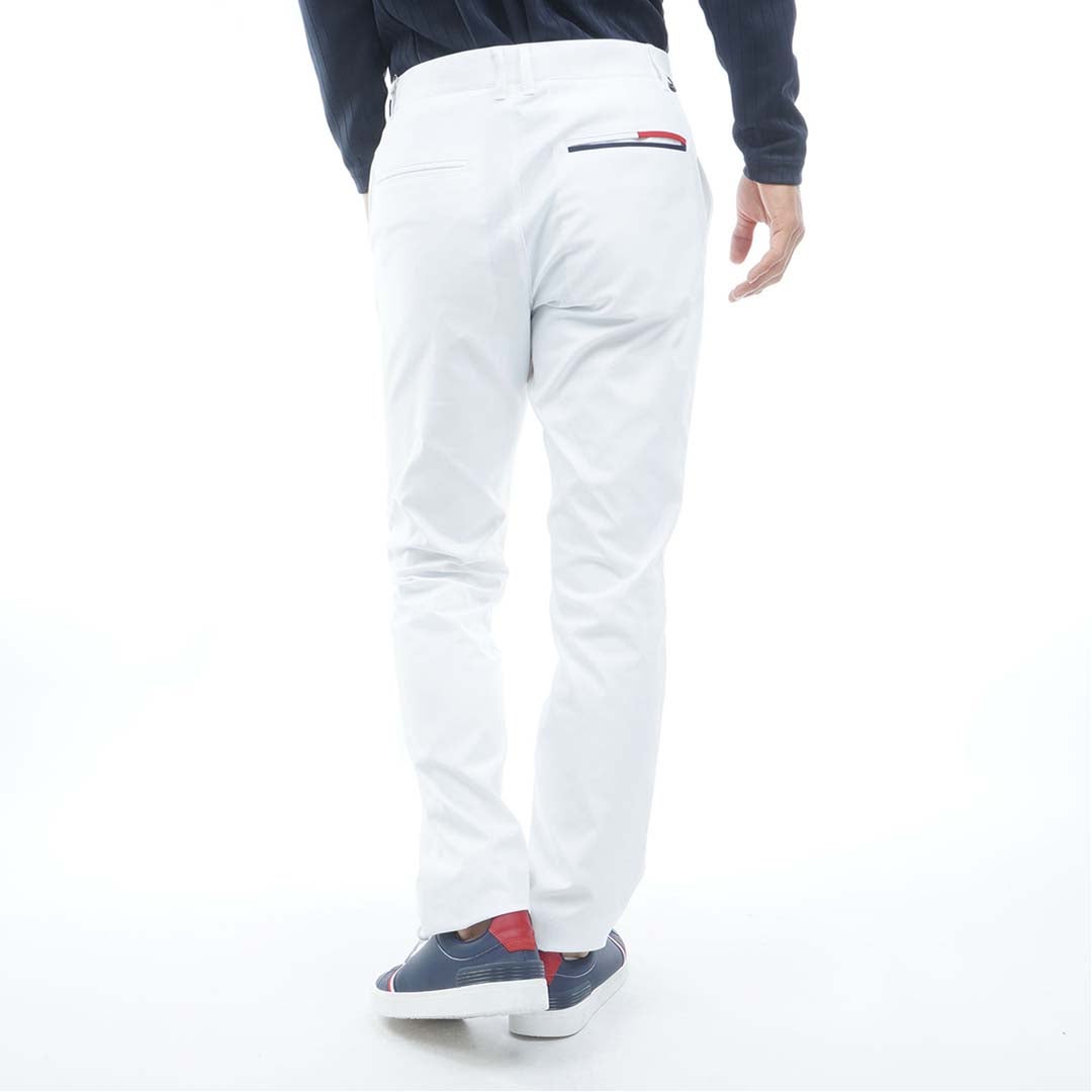 [トミー ヒルフィガー ゴルフ]　TOMMY HILFIGER GOLF　メンズ ベ-シック テーパードパンツ　THMA665　ホワイト　詳細3