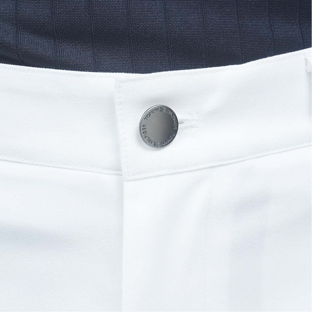 [トミー ヒルフィガー ゴルフ]　TOMMY HILFIGER GOLF　メンズ ベ-シック テーパードパンツ　THMA665　ホワイト　詳細7
