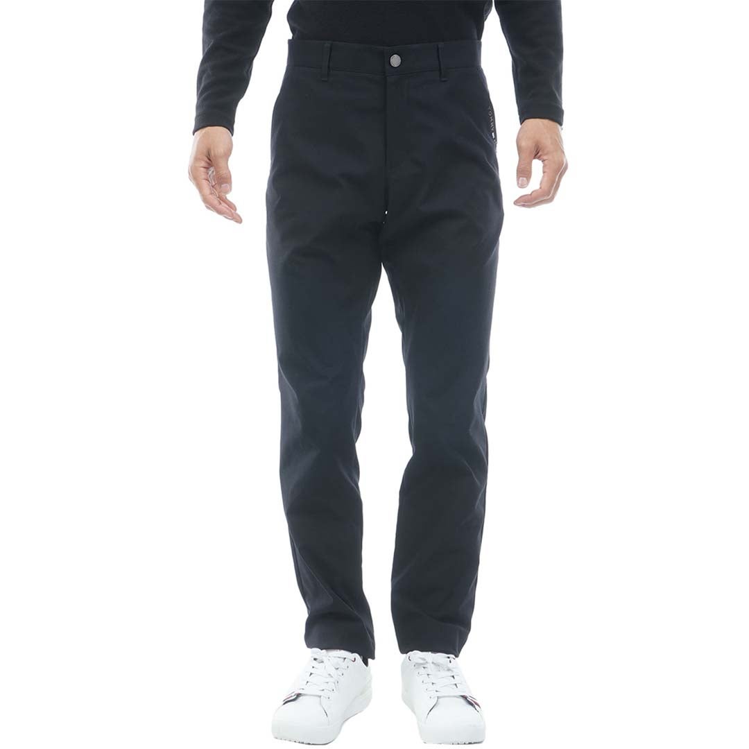 [トミー ヒルフィガー ゴルフ]　TOMMY HILFIGER GOLF　メンズ ベ-シック テーパードパンツ　THMA665　ブラック　詳細