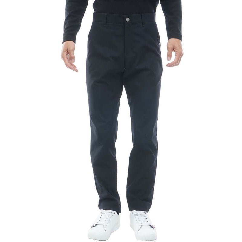 [トミー ヒルフィガー ゴルフ]　TOMMY HILFIGER GOLF　メンズ ベ-シック テーパードパンツ　THMA665　ブラック　詳細