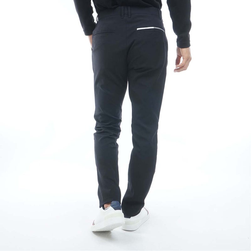 [トミー ヒルフィガー ゴルフ]　TOMMY HILFIGER GOLF　メンズ ベ-シック テーパードパンツ　THMA665　ブラック　詳細2