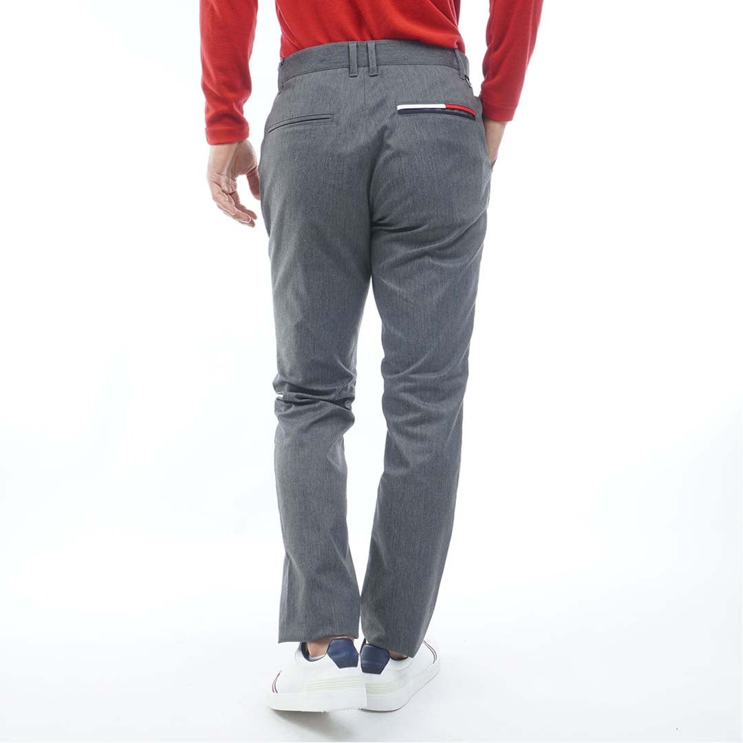 [トミー ヒルフィガー ゴルフ]　TOMMY HILFIGER GOLF　メンズ ベ-シック テーパードパンツ　THMA665　グレー　詳細2