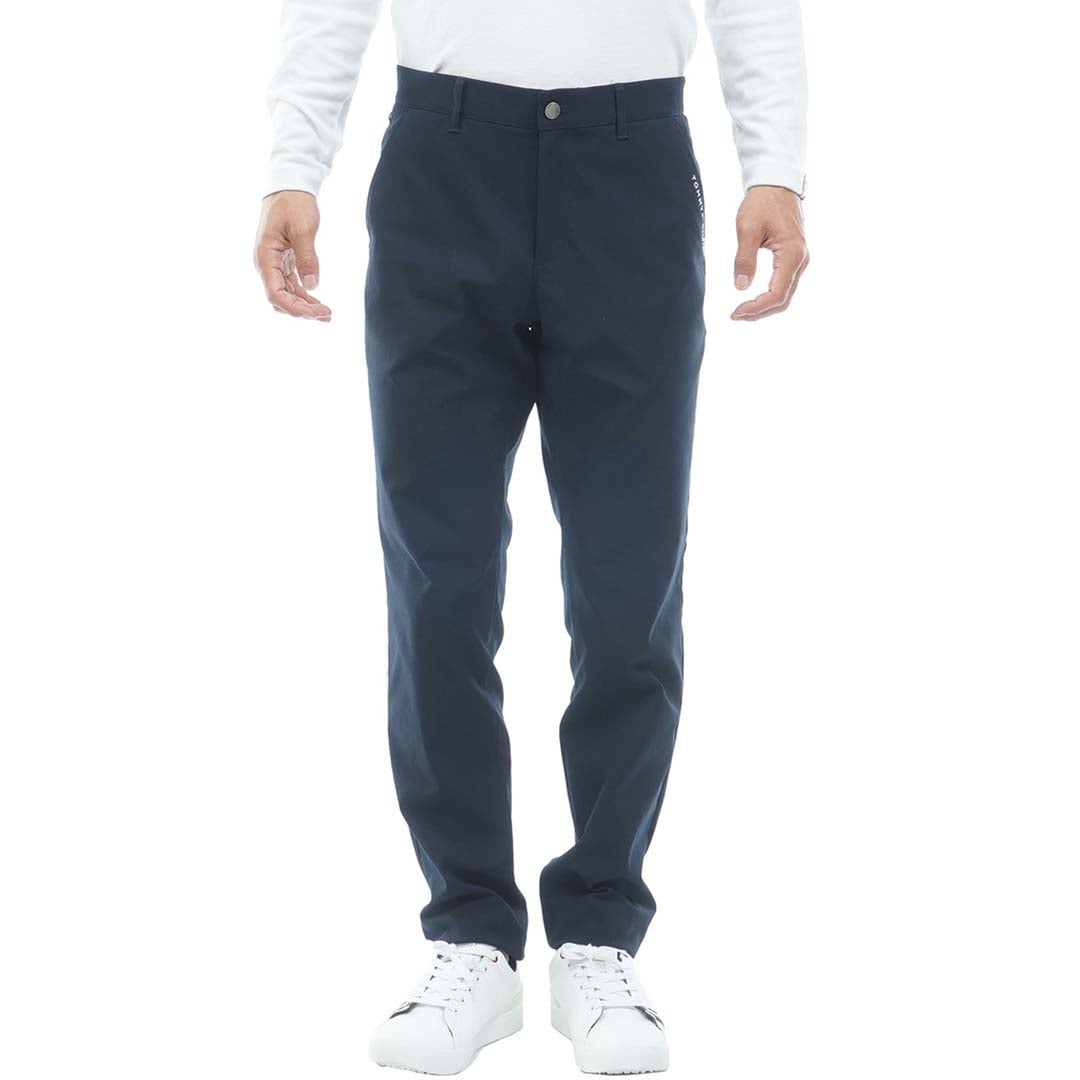 [トミー ヒルフィガー ゴルフ]　TOMMY HILFIGER GOLF　メンズ ベ-シック テーパードパンツ　THMA665　ネイビー　詳細
