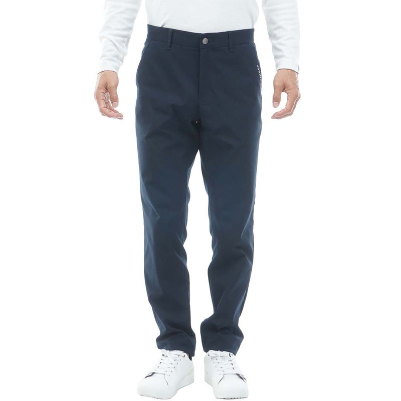 [トミー ヒルフィガー ゴルフ]　TOMMY HILFIGER GOLF　メンズ ベ-シック テーパードパンツ　THMA665　ネイビー　詳細