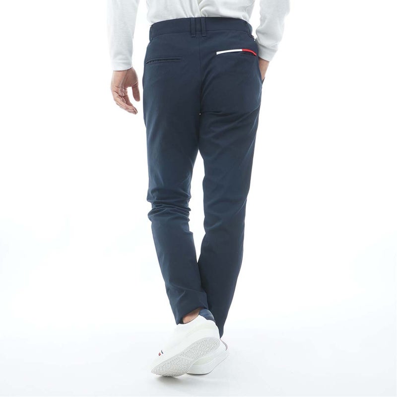[トミー ヒルフィガー ゴルフ]　TOMMY HILFIGER GOLF　メンズ ベ-シック テーパードパンツ　THMA665　ネイビー　詳細2