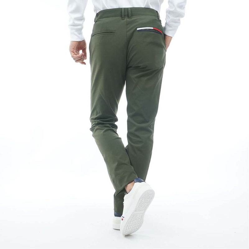 [トミー ヒルフィガー ゴルフ]　TOMMY HILFIGER GOLF　メンズ ベ-シック テーパードパンツ　THMA665　オリーブ　詳細2