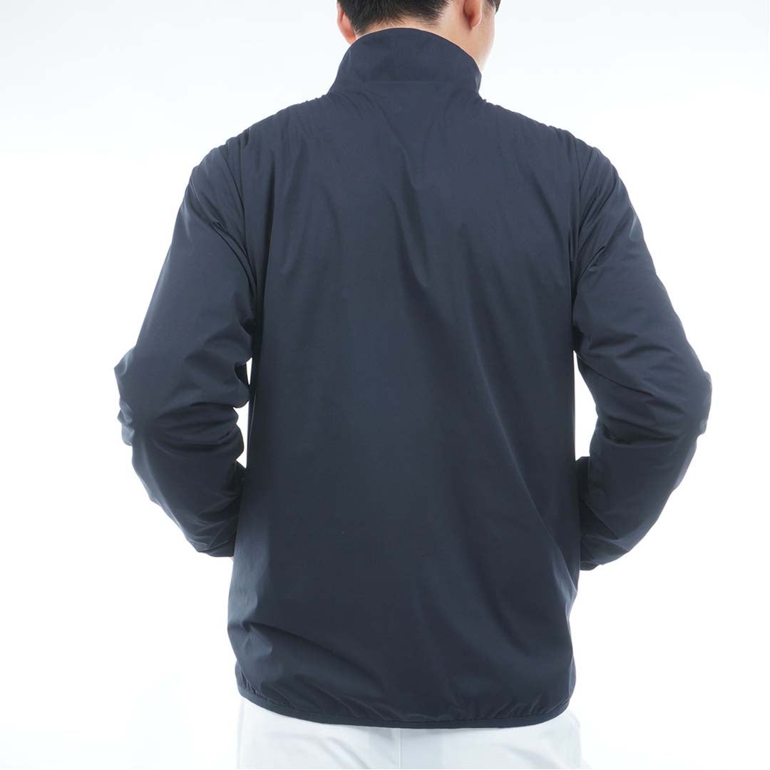 [トミー ヒルフィガー ゴルフ]　TOMMY HILFIGER GOLF　メンズ フラッグ ウインドジャケット　THMA666　ネイビー　詳細3