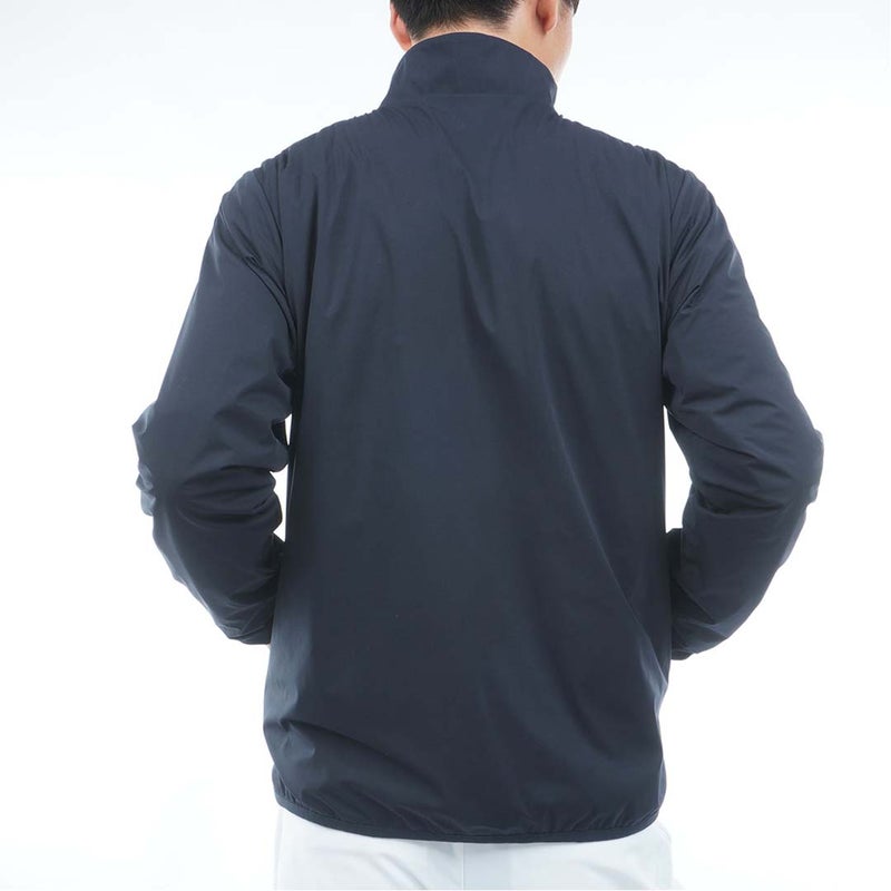 [トミー ヒルフィガー ゴルフ]　TOMMY HILFIGER GOLF　メンズ フラッグ ウインドジャケット　THMA666　ネイビー　詳細3