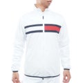 [トミー ヒルフィガー ゴルフ]　TOMMY HILFIGER GOLF　メンズ フラッグ ウインドジャケット　THMA666　ホワイト　詳細