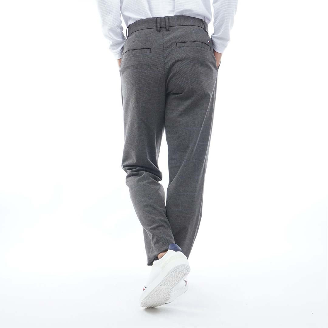 [トミー ヒルフィガー ゴルフ]　TOMMY HILFIGER GOLF　メンズ ストレッチツイード テーパードパンツ　THMA673　グレー　詳細3