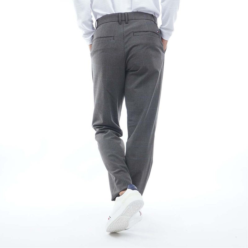 [トミー ヒルフィガー ゴルフ]　TOMMY HILFIGER GOLF　メンズ ストレッチツイード テーパードパンツ　THMA673　グレー　詳細3