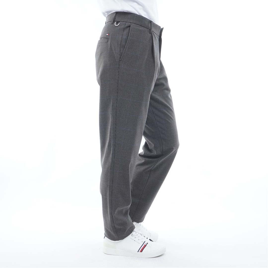 [トミー ヒルフィガー ゴルフ]　TOMMY HILFIGER GOLF　メンズ ストレッチツイード テーパードパンツ　THMA673　グレー　詳細4