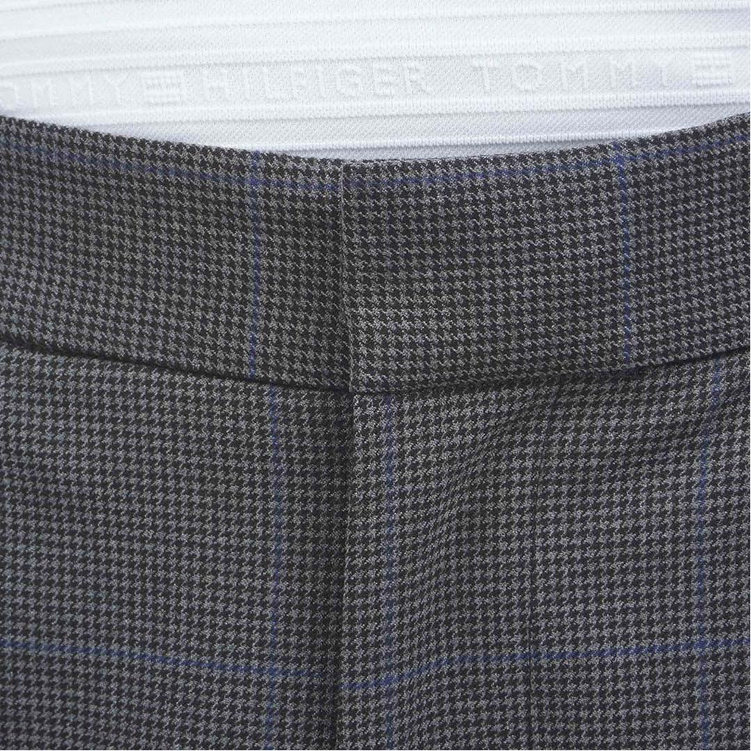 [トミー ヒルフィガー ゴルフ]　TOMMY HILFIGER GOLF　メンズ ストレッチツイード テーパードパンツ　THMA673　グレー　詳細7