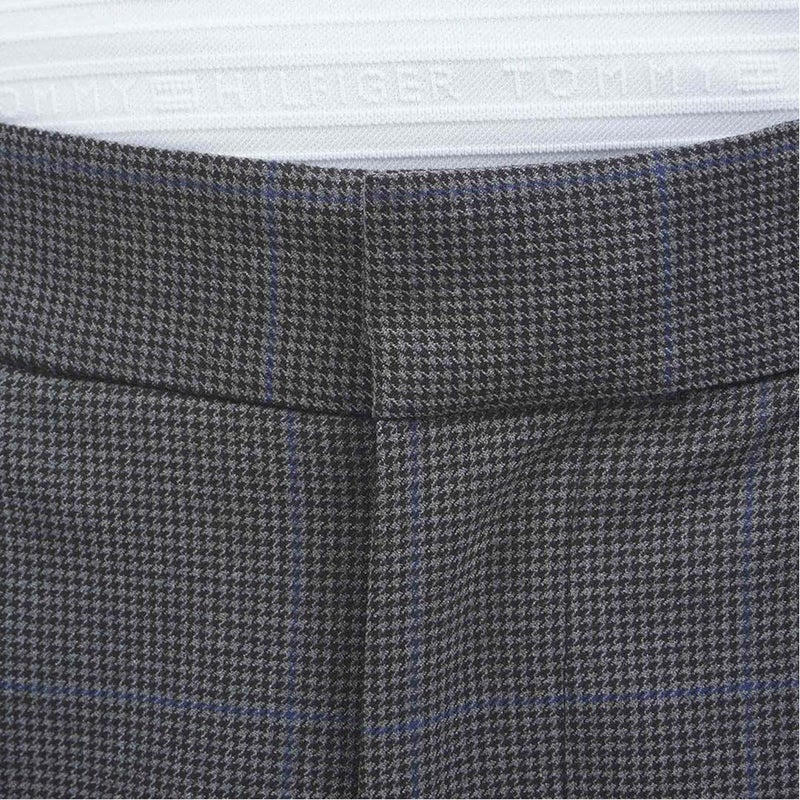 [トミー ヒルフィガー ゴルフ]　TOMMY HILFIGER GOLF　メンズ ストレッチツイード テーパードパンツ　THMA673　グレー　詳細7