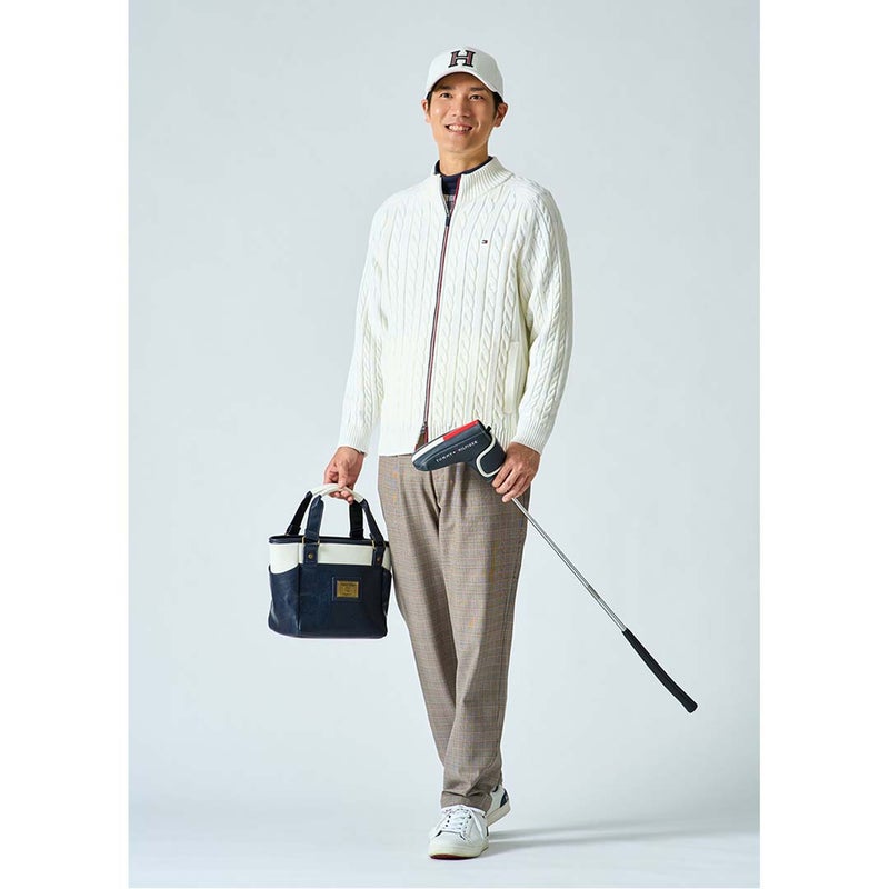 [トミー ヒルフィガー ゴルフ]　TOMMY HILFIGER GOLF　メンズ ストレッチツイード テーパードパンツ　THMA673　詳細2