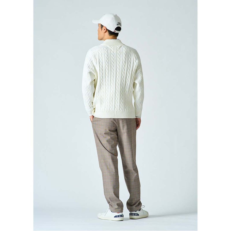 [トミー ヒルフィガー ゴルフ]　TOMMY HILFIGER GOLF　メンズ ストレッチツイード テーパードパンツ　THMA673　詳細3