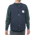  [トミー ヒルフィガー ゴルフ]TOMMY HILFIGER GOLF メンズ ノーカラー 中綿ベスト THMA674 ネイビー　詳細