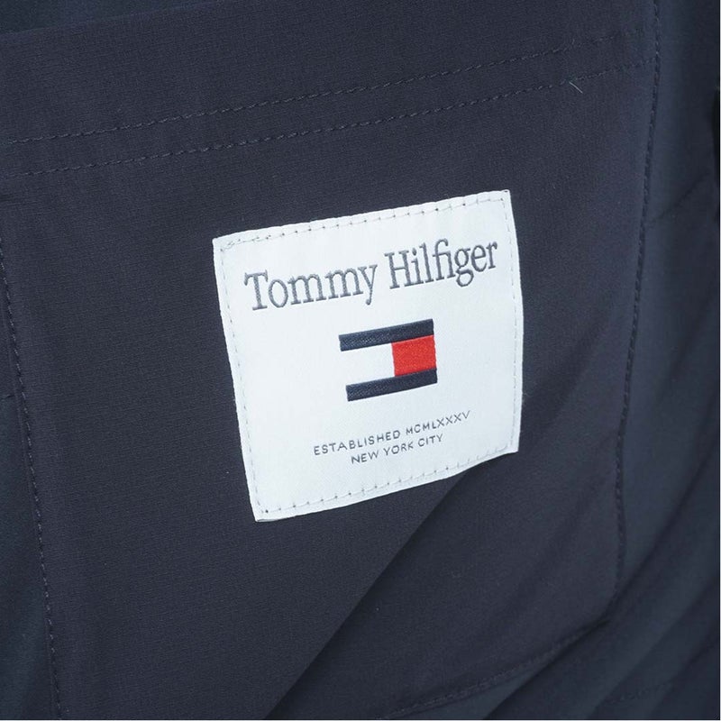  [トミー ヒルフィガー ゴルフ]TOMMY HILFIGER GOLF メンズ ノーカラー 中綿ベスト THMA674 ネイビー　詳細9