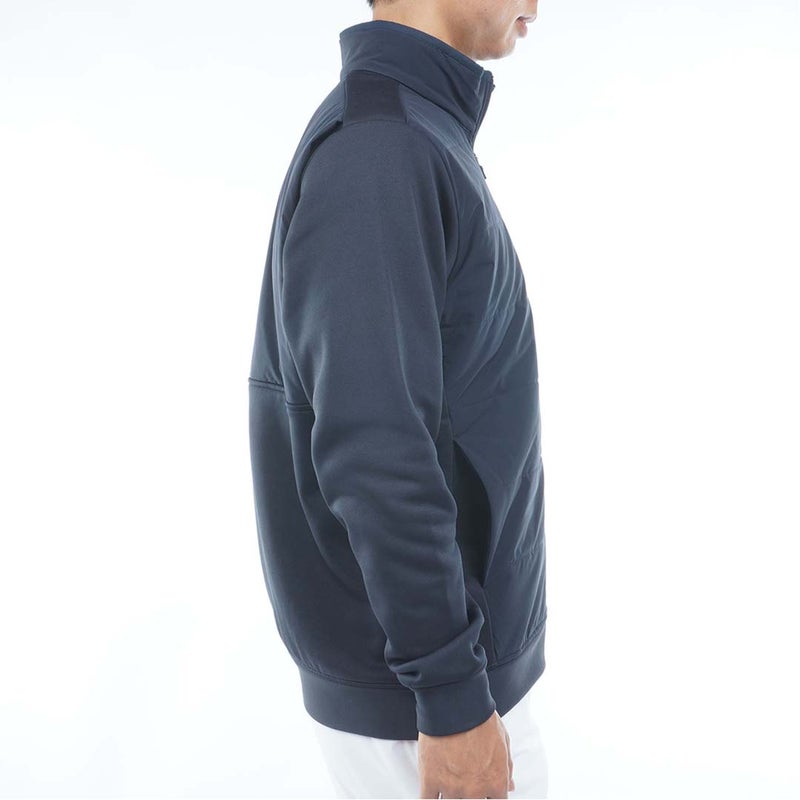  [トミー ヒルフィガー ゴルフ]TOMMY HILFIGER GOLF メンズ アクションプリーツ ハイブリッド 中綿ジャケット THMA676 ネイビー　詳細4