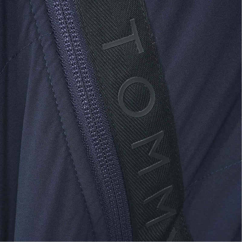  [トミー ヒルフィガー ゴルフ]TOMMY HILFIGER GOLF メンズ アクションプリーツ ハイブリッド 中綿ジャケット THMA676 ネイビー　詳細10