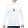 [トミー ヒルフィガー ゴルフ]TOMMY HILFIGER GOLF　メンズ トミーフラッグ 長袖ハイネックシャツ　ホワイト　THMA682　詳細