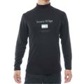 [トミー ヒルフィガー ゴルフ]TOMMY HILFIGER GOLF　メンズ トミーフラッグ 長袖ハイネックシャツ　ブラック　THMA682　詳細