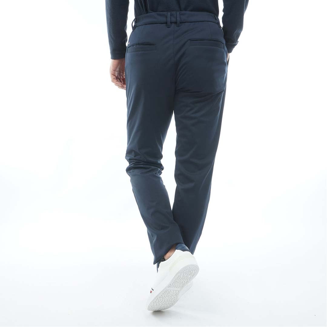  [トミー ヒルフィガー ゴルフ]TOMMY HILFIGER GOLF メンズ ウインドプルーフ テーパードパンツ THMA684 ネイビー　詳細3
