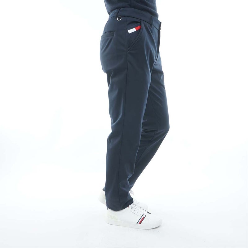  [トミー ヒルフィガー ゴルフ]TOMMY HILFIGER GOLF メンズ ウインドプルーフ テーパードパンツ THMA684 ネイビー　詳細4