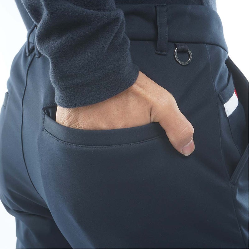  [トミー ヒルフィガー ゴルフ]TOMMY HILFIGER GOLF メンズ ウインドプルーフ テーパードパンツ THMA684 ネイビー　詳細6