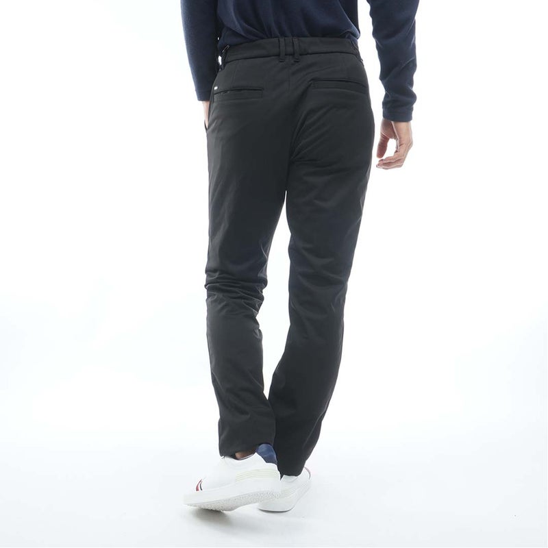  [トミー ヒルフィガー ゴルフ]TOMMY HILFIGER GOLF メンズ ウインドプルーフ テーパードパンツ THMA684 ブラック　詳細2