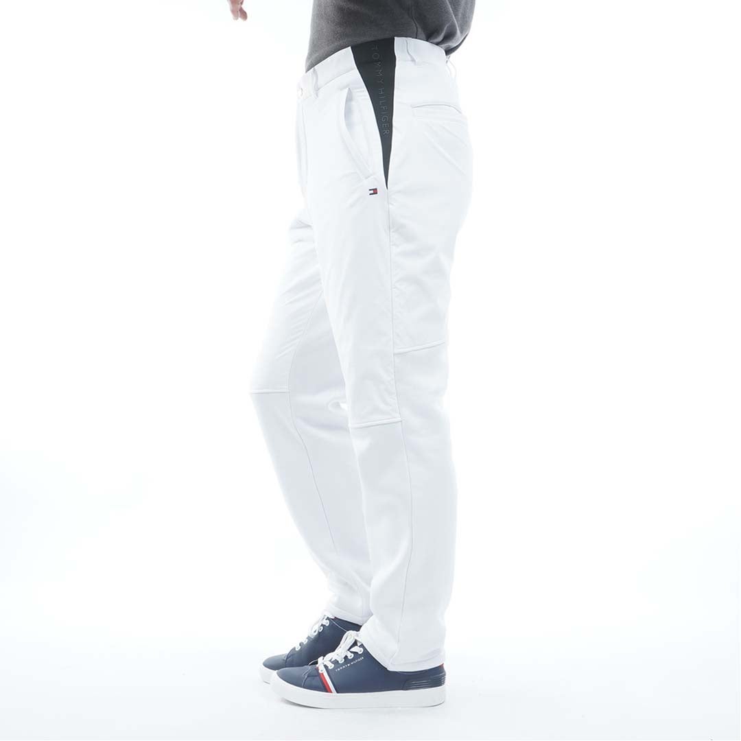  [トミー ヒルフィガー ゴルフ]TOMMY HILFIGER GOLF メンズ ハイブリッド ストレートパンツ THMA685 ホワイト　詳細2
