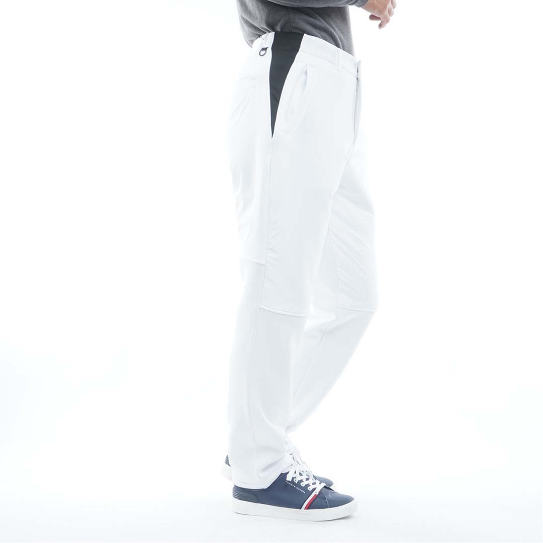  [トミー ヒルフィガー ゴルフ]TOMMY HILFIGER GOLF メンズ ハイブリッド ストレートパンツ THMA685 ホワイト　詳細4