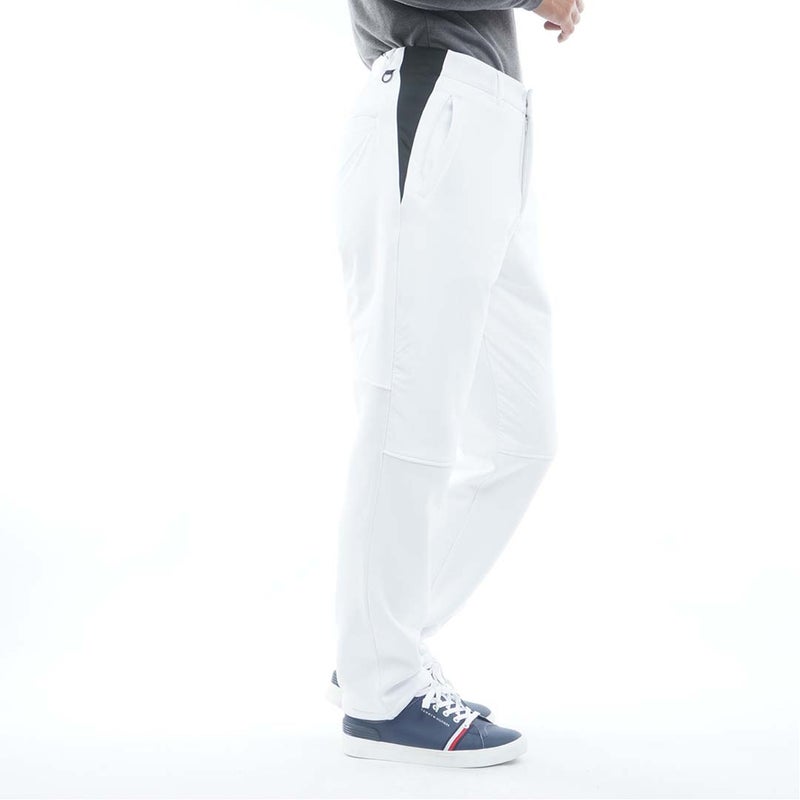  [トミー ヒルフィガー ゴルフ]TOMMY HILFIGER GOLF メンズ ハイブリッド ストレートパンツ THMA685 ホワイト　詳細4