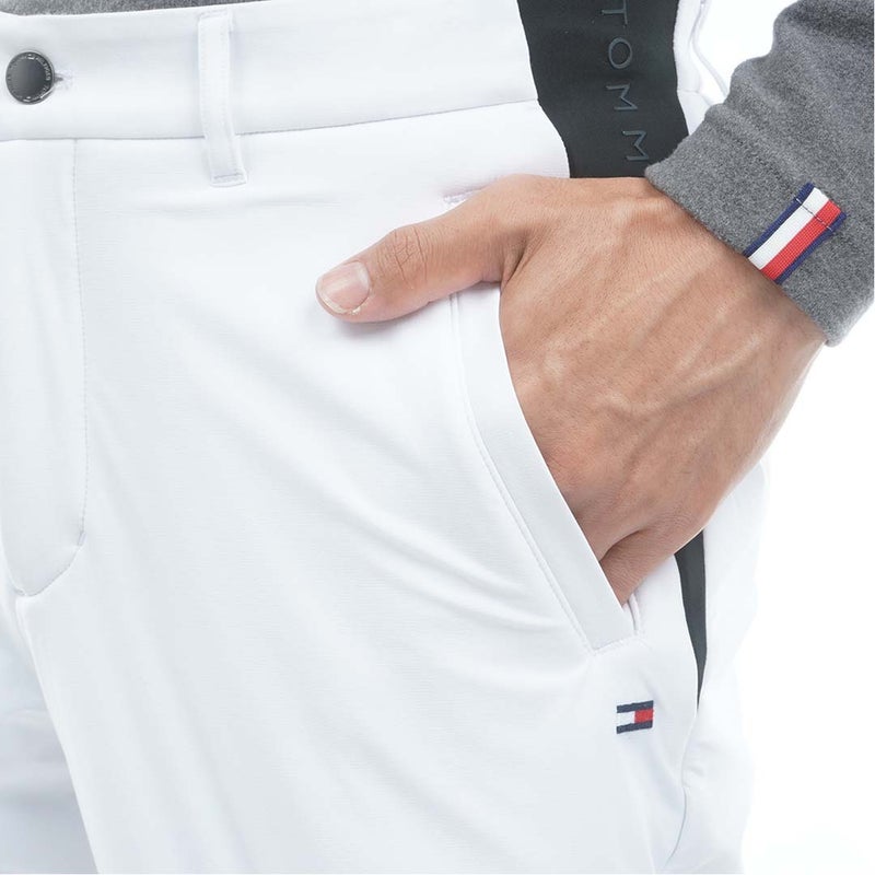  [トミー ヒルフィガー ゴルフ]TOMMY HILFIGER GOLF メンズ ハイブリッド ストレートパンツ THMA685 ホワイト　詳細5