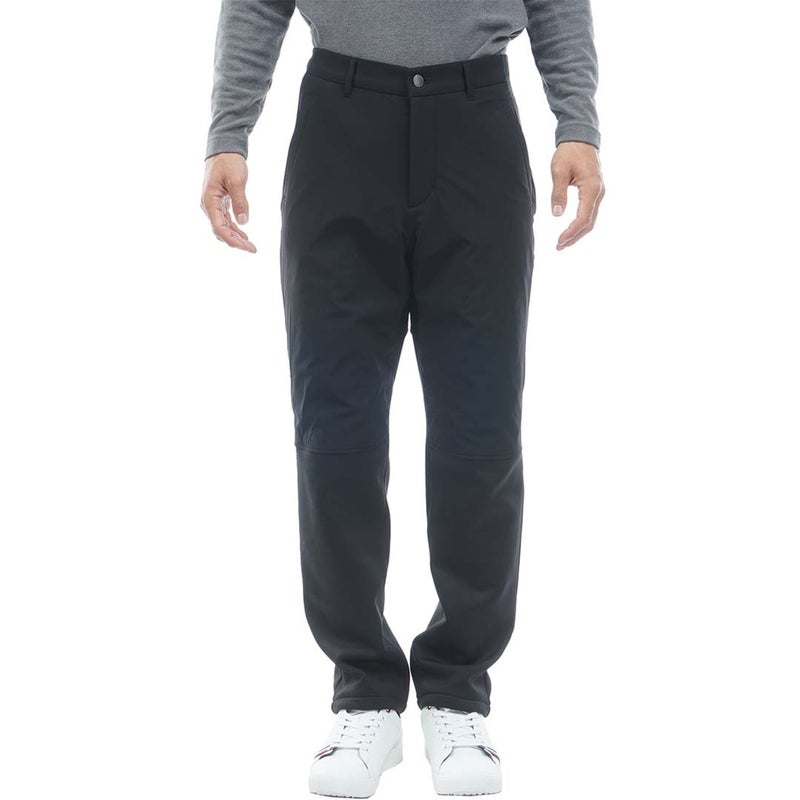  [トミー ヒルフィガー ゴルフ]TOMMY HILFIGER GOLF メンズ ハイブリッド ストレートパンツ THMA685 ブラック　詳細