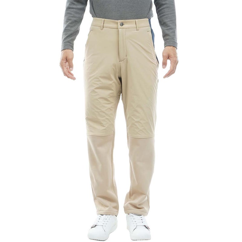  [トミー ヒルフィガー ゴルフ]TOMMY HILFIGER GOLF メンズ ハイブリッド ストレートパンツ THMA685 サンドベージュ　詳細