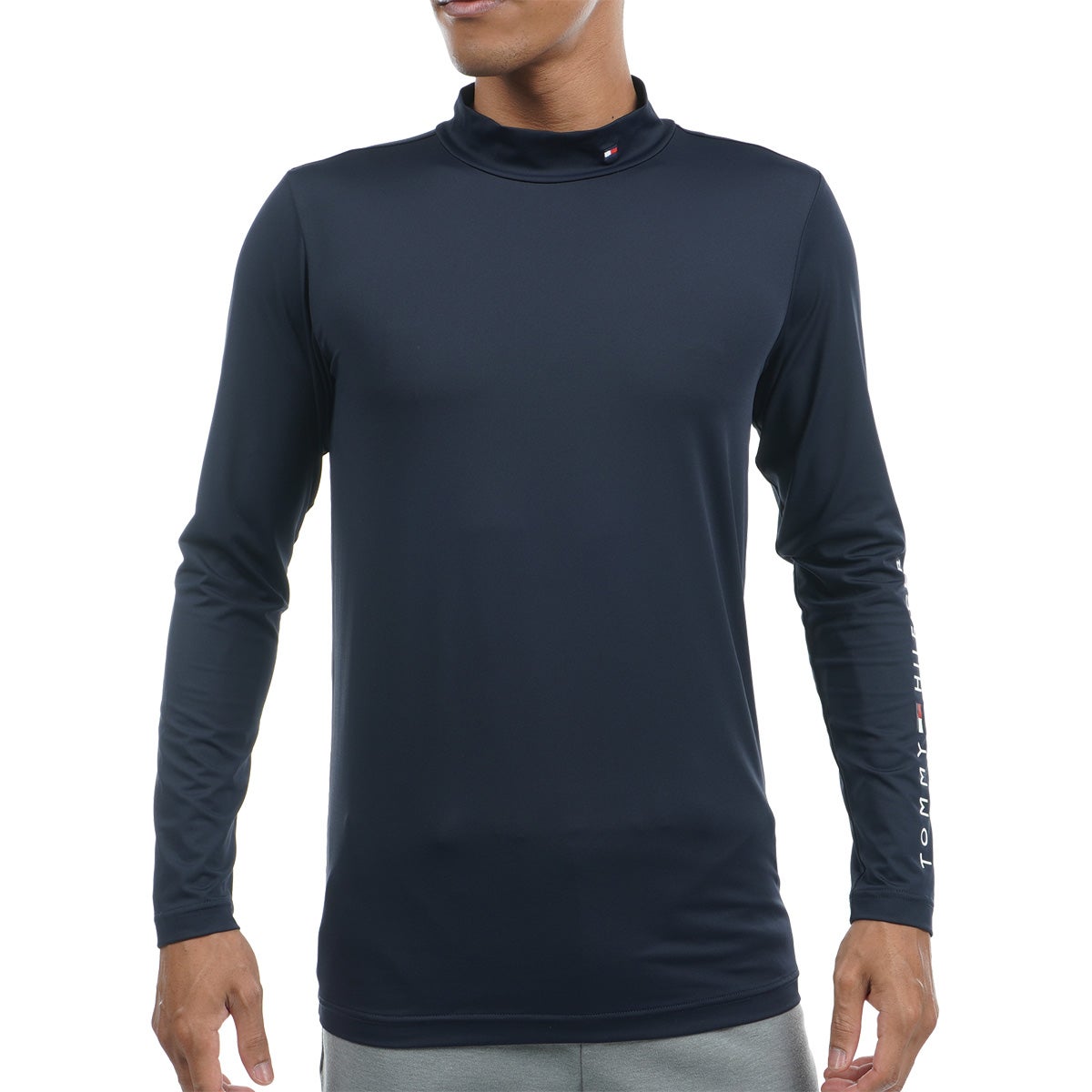 [トミー ヒルフィガー ゴルフ] TOMMY HILFIGER GOLF メンズ インナーシャツ　THMA686　ネイビー　詳細