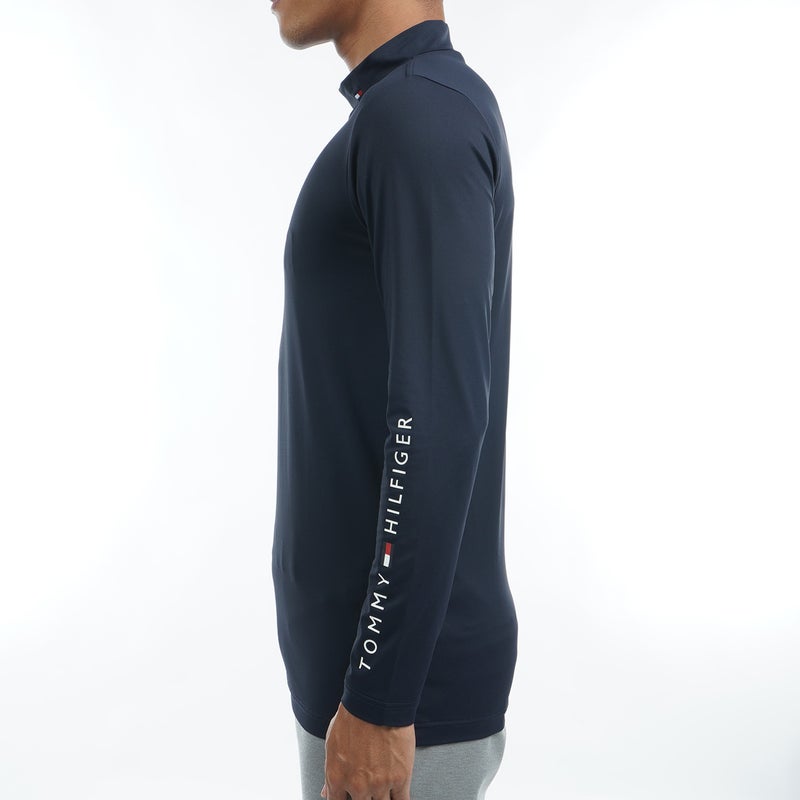 [トミー ヒルフィガー ゴルフ] TOMMY HILFIGER GOLF メンズ インナーシャツ　THMA686　ネイビー　詳細2