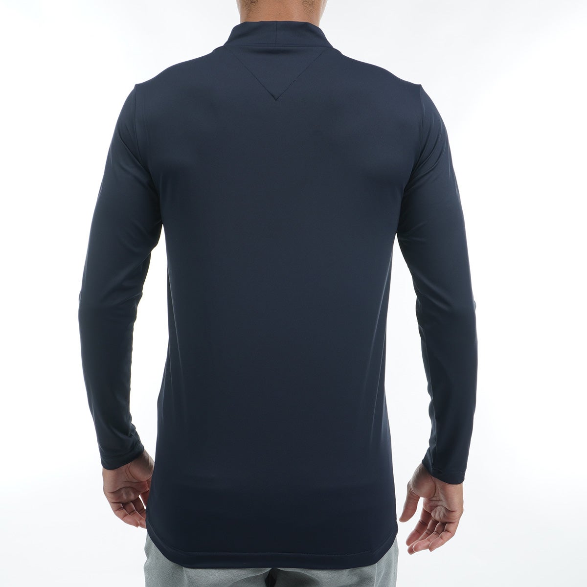 [トミー ヒルフィガー ゴルフ] TOMMY HILFIGER GOLF メンズ インナーシャツ　THMA686　ネイビー　詳細3