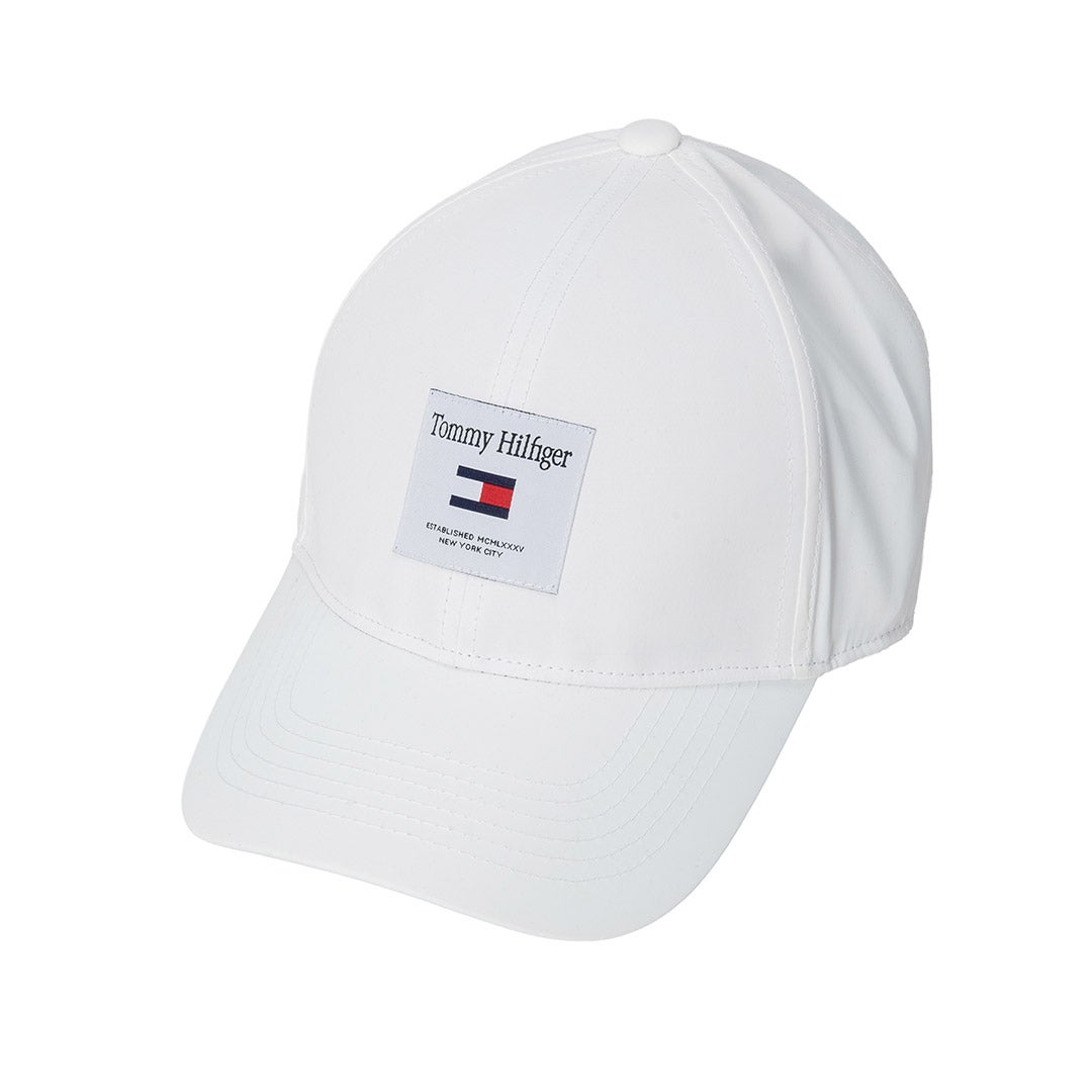 [トミー ヒルフィガー ゴルフ] TOMMY HILFIGER GOLF ユニセックス キャップ スクエアパッチ THMB6F52 ホワイト　詳細