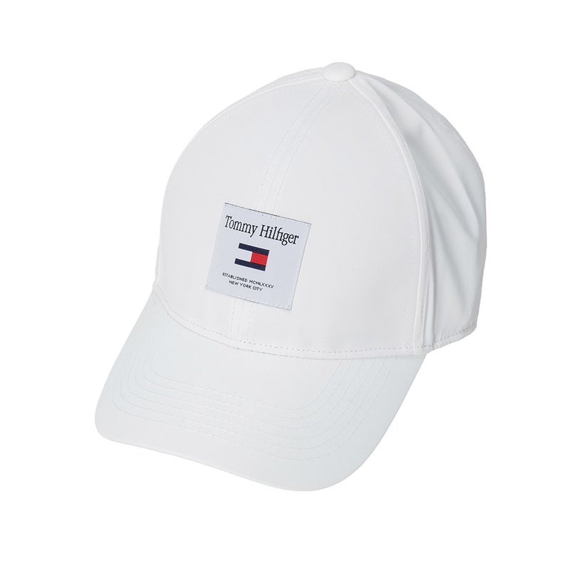 [トミー ヒルフィガー ゴルフ] TOMMY HILFIGER GOLF ユニセックス キャップ スクエアパッチ THMB6F52 ホワイト　詳細