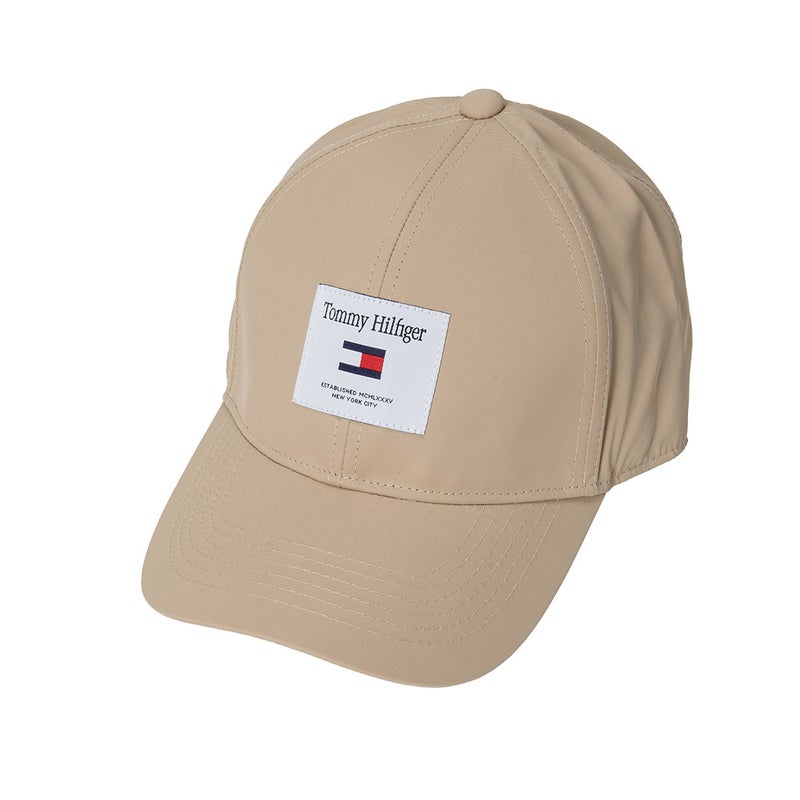 [トミー ヒルフィガー ゴルフ] TOMMY HILFIGER GOLF ユニセックス キャップ スクエアパッチ THMB6F52 ベージュ　詳細