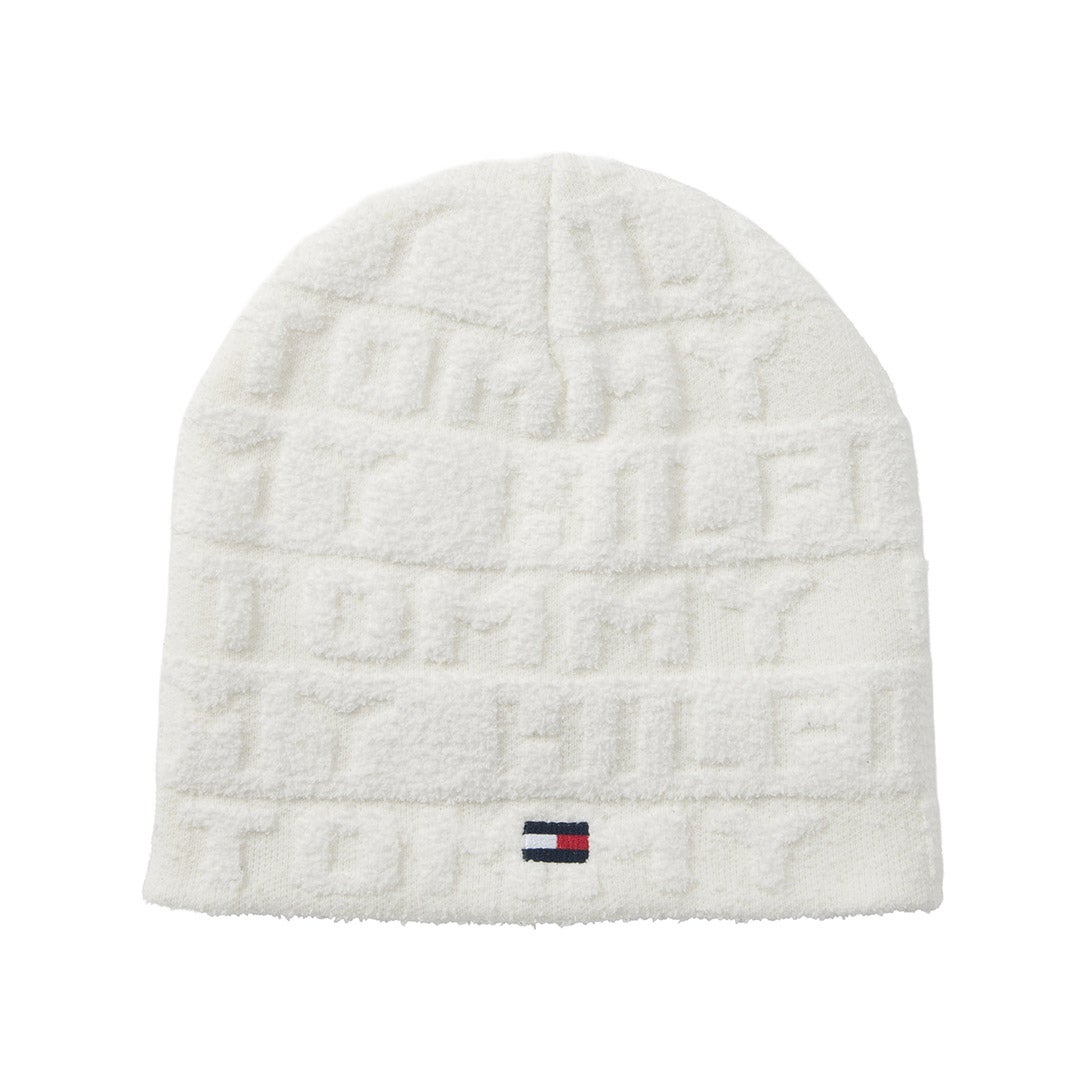 [トミー ヒルフィガー ゴルフ] TOMMY HILFIGER GOLF ユニセックス ビーニー JQ THMB6F54 ホワイト　詳細