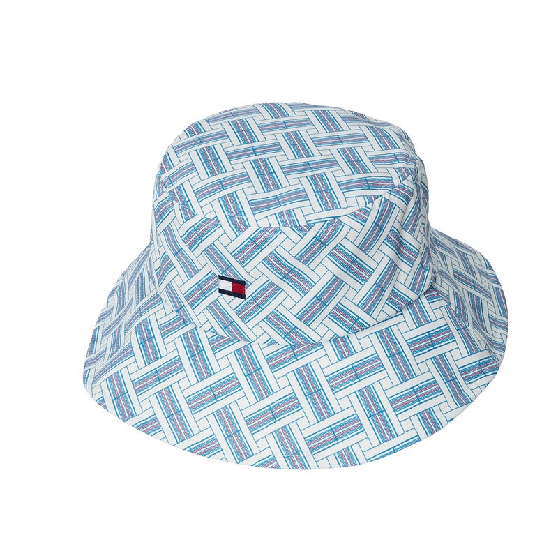 [トミー ヒルフィガー ゴルフ] TOMMY HILFIGER GOLF ユニセックス ハット FLAG AOP THMB6F55 ホワイト　詳細