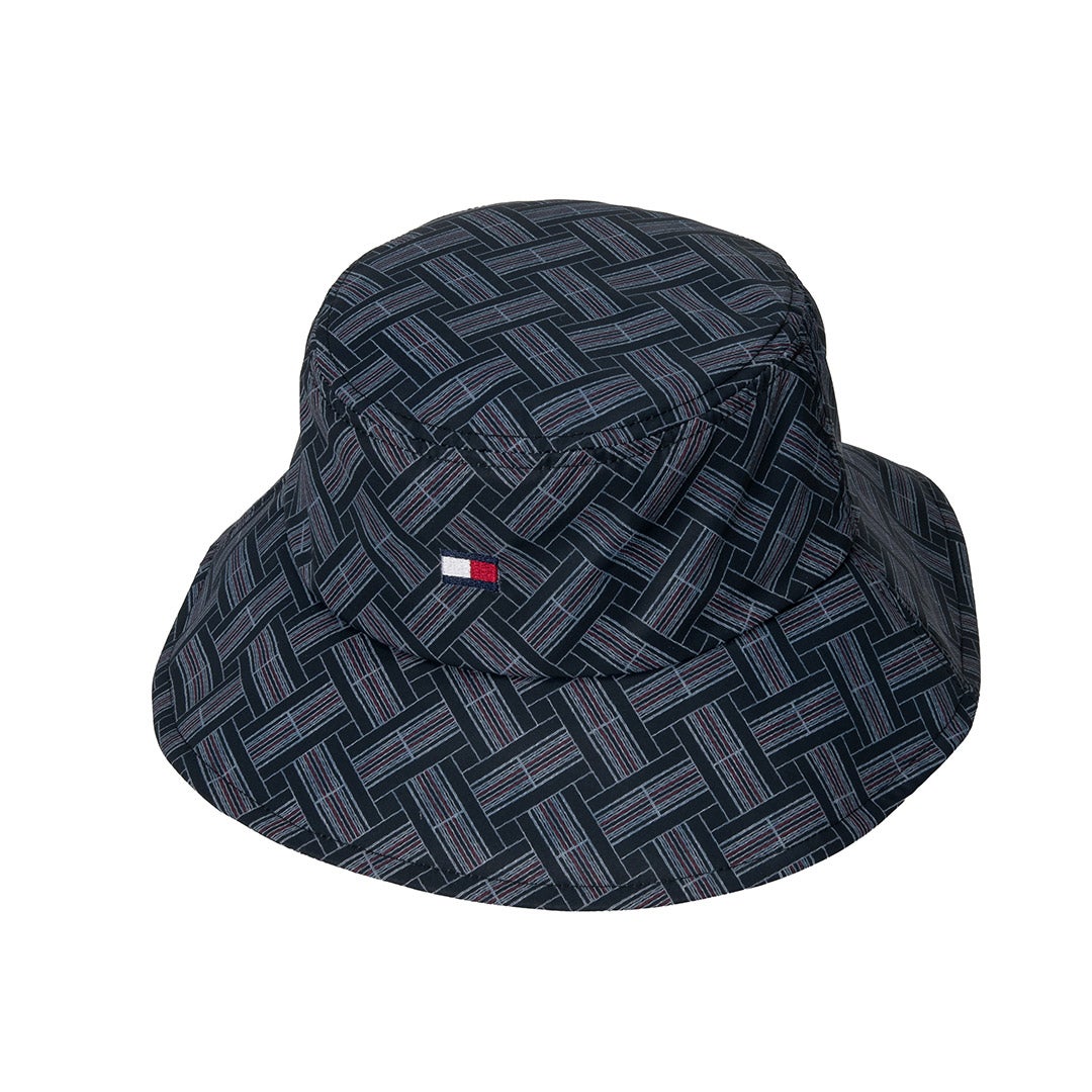 [トミー ヒルフィガー ゴルフ] TOMMY HILFIGER GOLF ユニセックス ハット FLAG AOP THMB6F55 ブルー　詳細