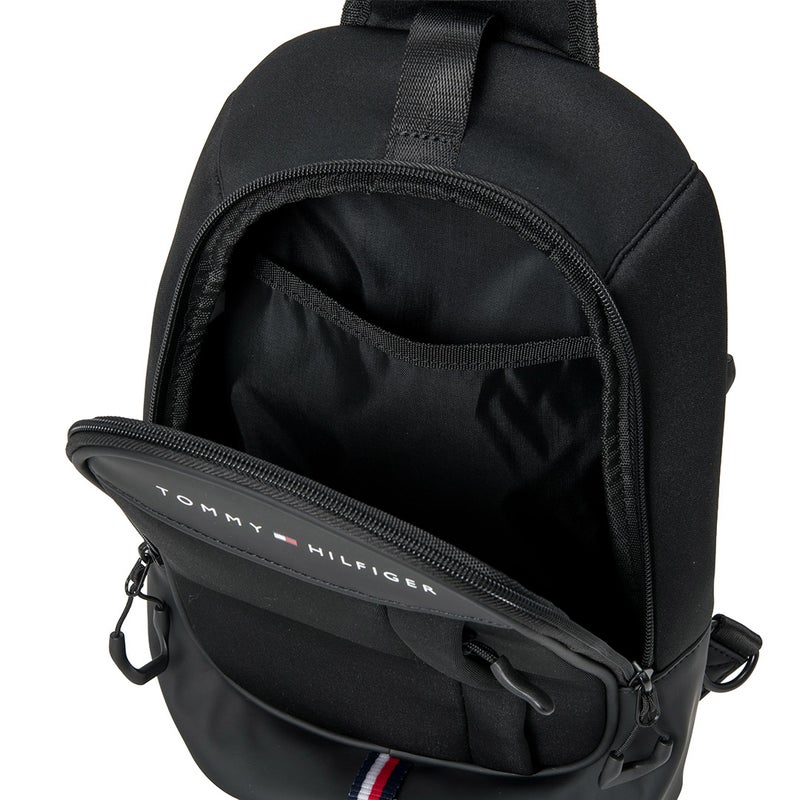 [トミー ヒルフィガー ゴルフ]TOMMY HILFIGER GOLF　ユニセックス ボディバッグ ユースフル　ブラック　THMG6FB1　詳細4
