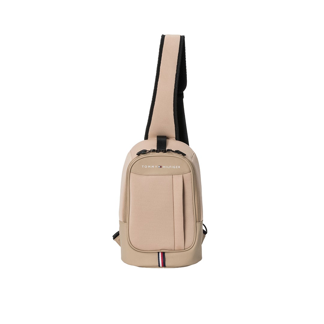 [トミー ヒルフィガー ゴルフ]TOMMY HILFIGER GOLF　ユニセックス ボディバッグ ユースフル　ベージュ　THMG6FB1　詳細